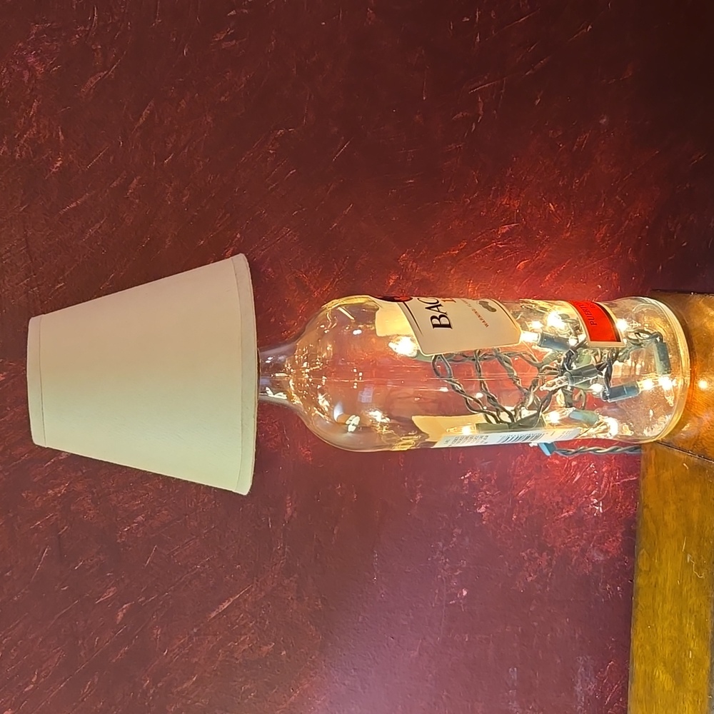 Bacardi 151 Lighted One Of A Kind Bottle Lamp - Picture 7 of 11